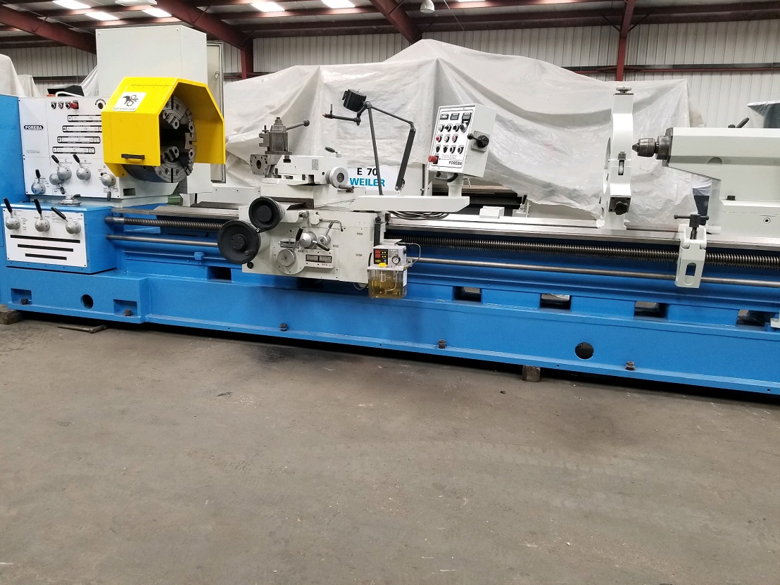 POREBA hollow spindle lathe